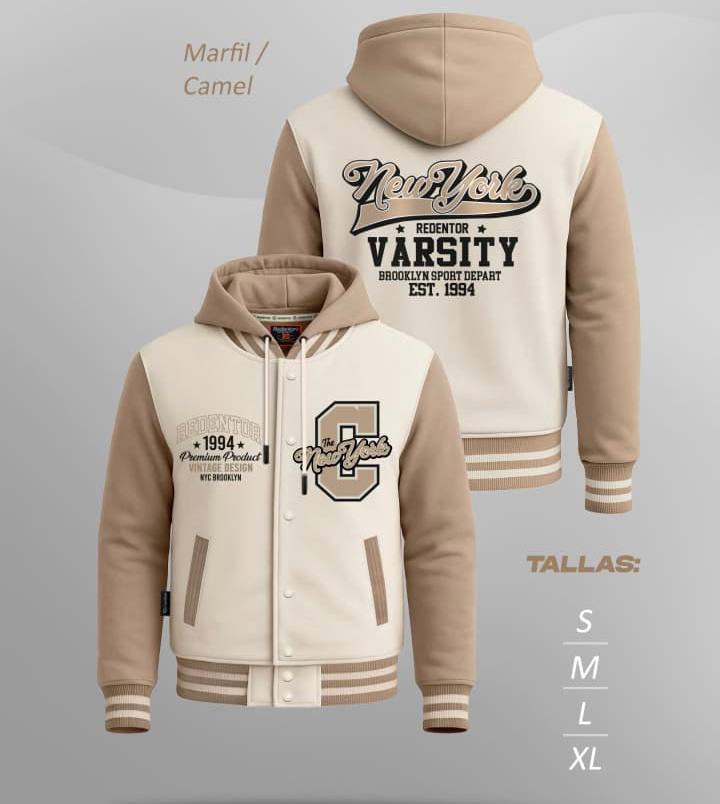 Chaqueta Beisbolera capotera ENERGY